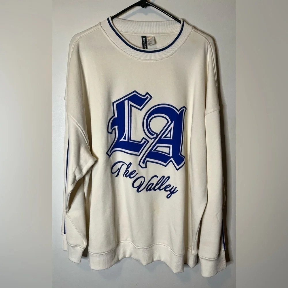 H&M oversized crewneck Size Large - Picture 3 of 4